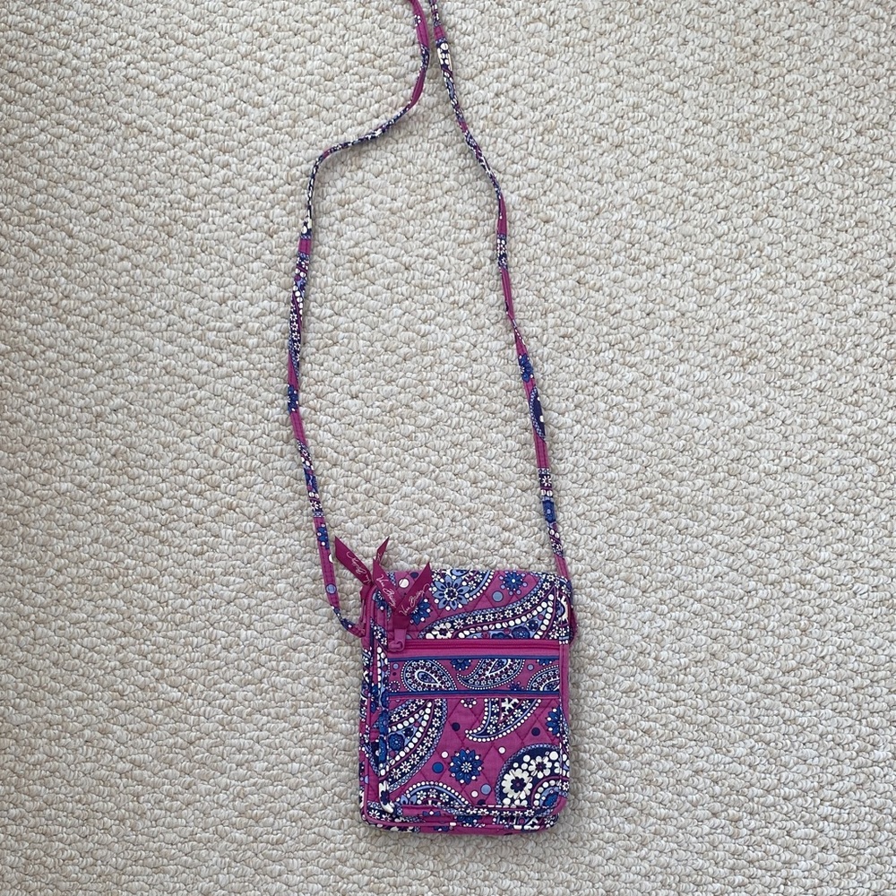 Vera Bradley Vibrant Paisley Crossbody Bag